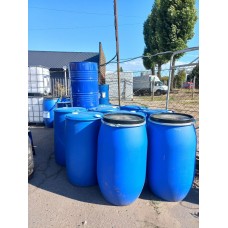 Пластикова бочка 200 л з кришкою