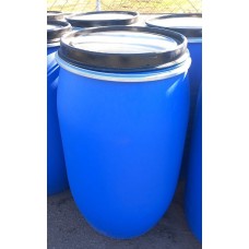 Пластикова бочка 200 л з кришкою